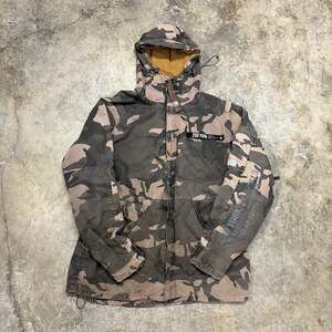 Vintage Zoo York Camo Parka Jacket - Streetwear Tactical Hooded Coat Size L